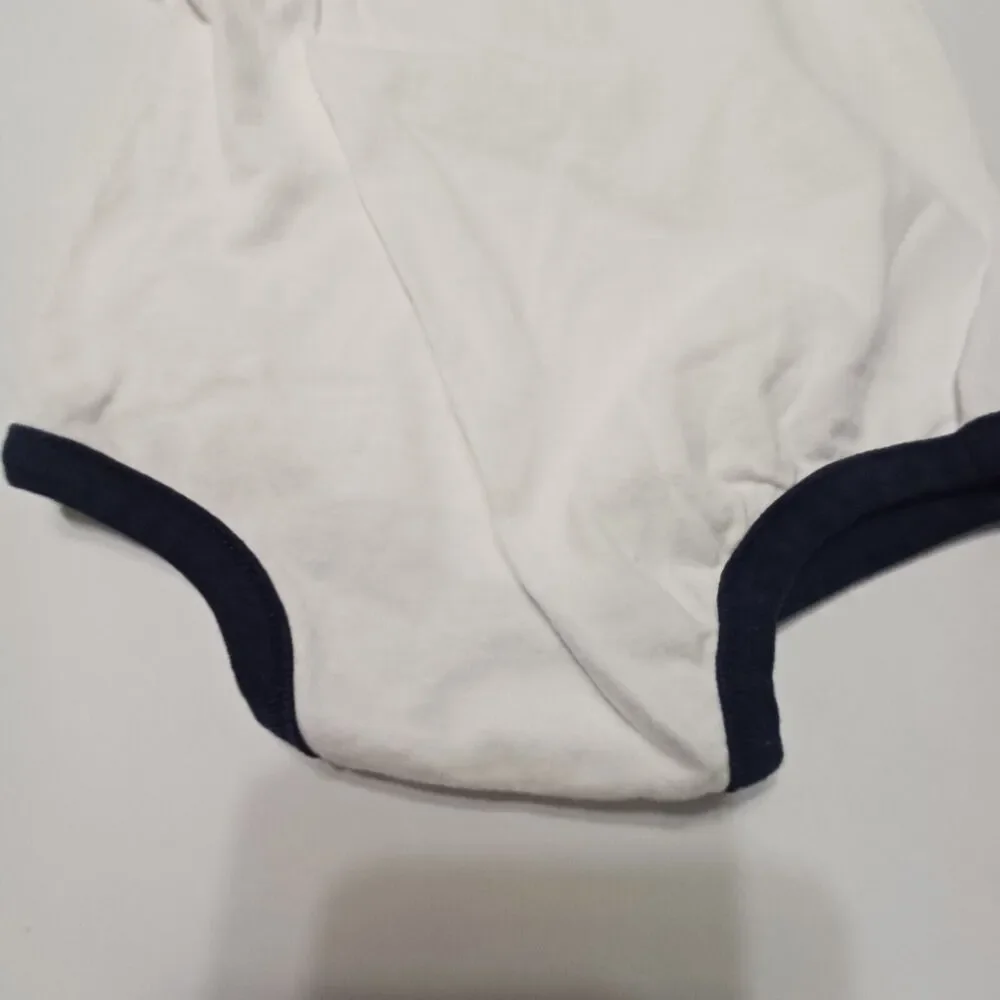 New York Yankees Adidas Shirt Girls 3 6 Months Blue‎ Scoop Neck Cap Sleeves Logo